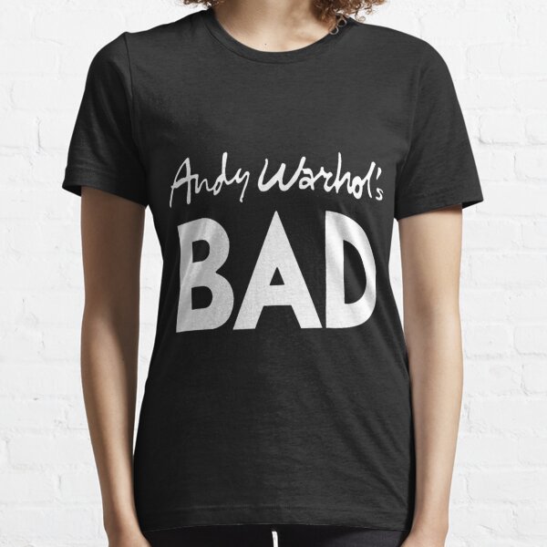 All Sizes Pop Art Andy Warhol's Bad Women's Fit T-shirt Punk 1977 Film 