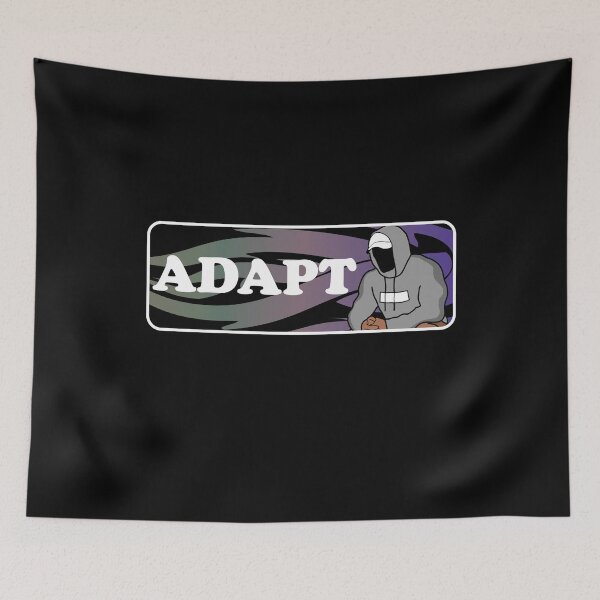 Item preview, Adapt. hoodie up gym motivation  designed and sold by designsbyted.