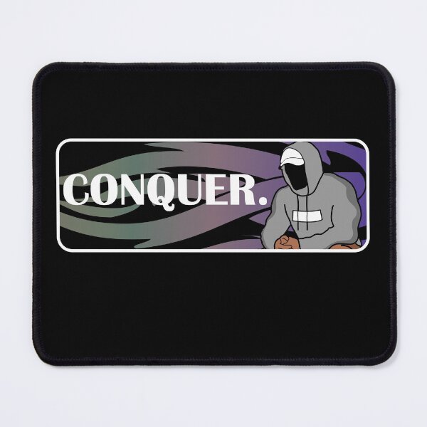 Item preview, Conquer hoodie up gym motivation designed and sold by designsbyted.