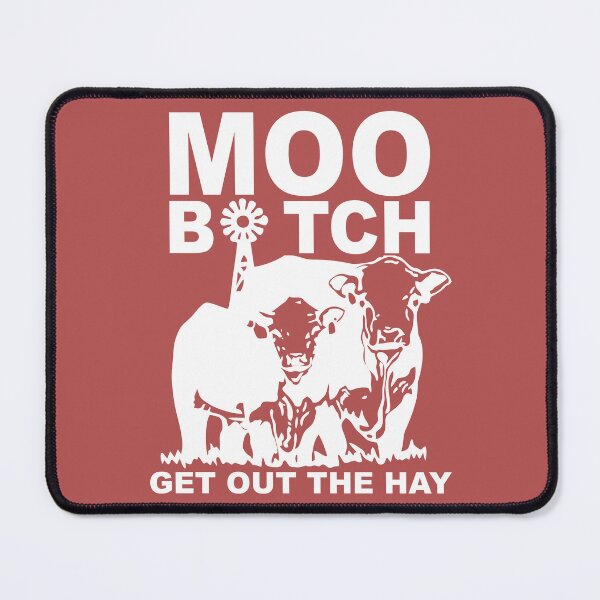 Item preview, Moo Get Out The Hay designed and sold by Moeez Javed.