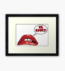 Oh, Rocky! Framed Print