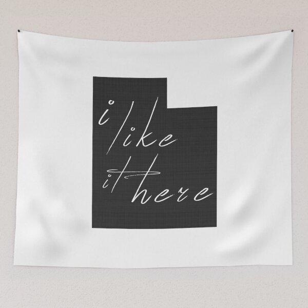 Item preview, I Like it Here Utah designed and sold by surgedesigns.