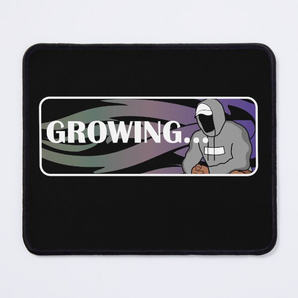 Item preview, Growing. hoodie up gym motivation designed and sold by designsbyted.