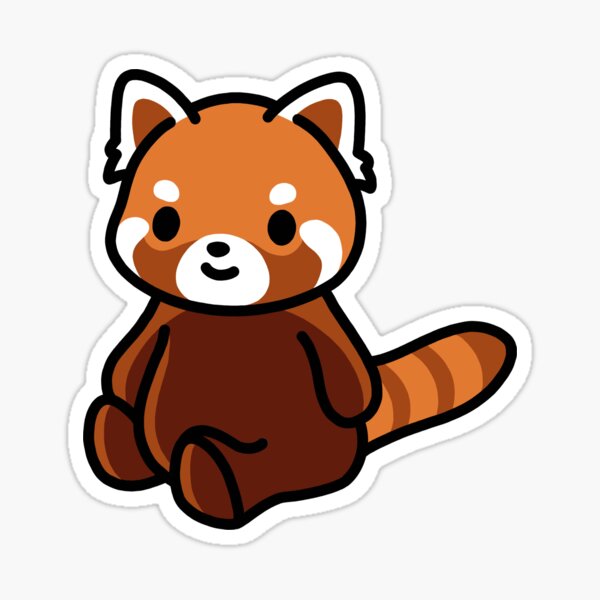 Item preview, Red Panda designed and sold by littlemandyart.