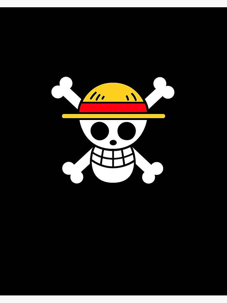 Straw hat jolly roger  Art Print for Sale by ayesha6obessie