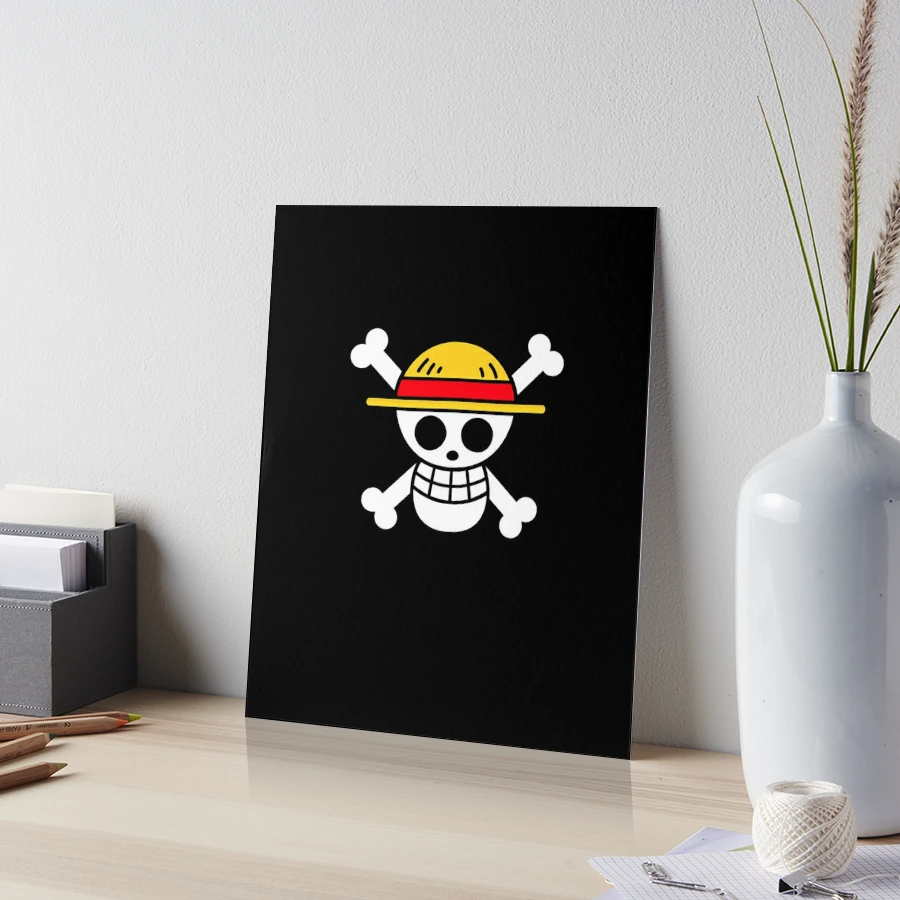 Straw hat jolly roger  Art Print for Sale by ayesha6obessie