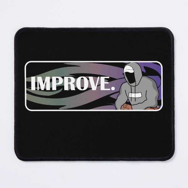 Item preview, Improve. hoodie up gym motivation designed and sold by designsbyted.