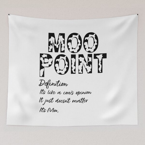 Item preview, Moo Point designed and sold by Moeez Javed.