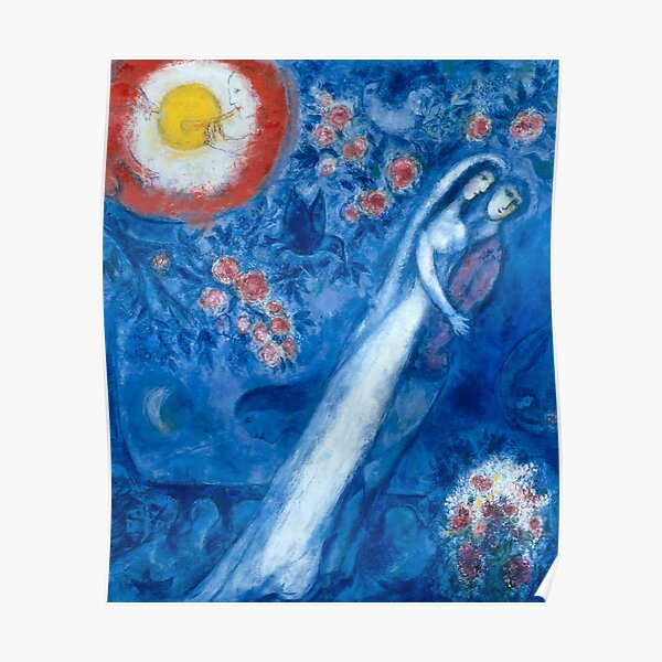 Marc Chagall, Marc Chagall Print, Marc Chagall Poster, Exhibition Gallery Poster Poster