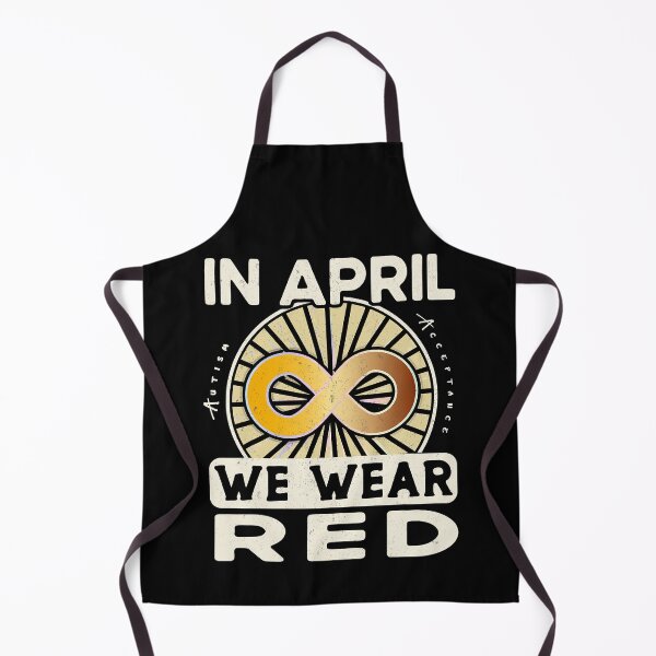 Item preview, In April We Wear Red Autism Red designed and sold by HaaChris-Artis.