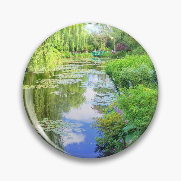 Item preview, Monet's Magical Pretty Pond with Beaut Bridge designed and sold by KazM.
