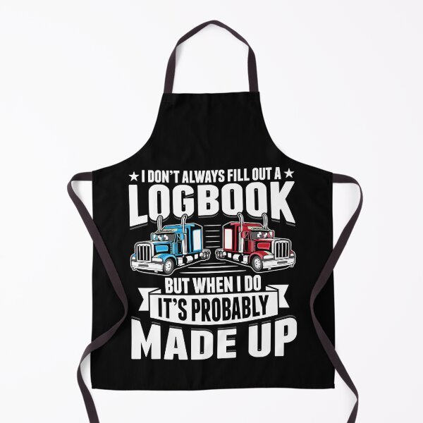 Item preview, Funny Trucker Logbook Truck Driving Tractor Trailer designed and sold by GardNewerd.