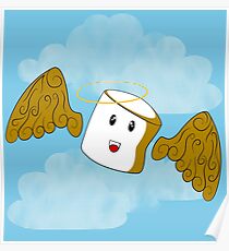 Angelic Marshmallow Poster
