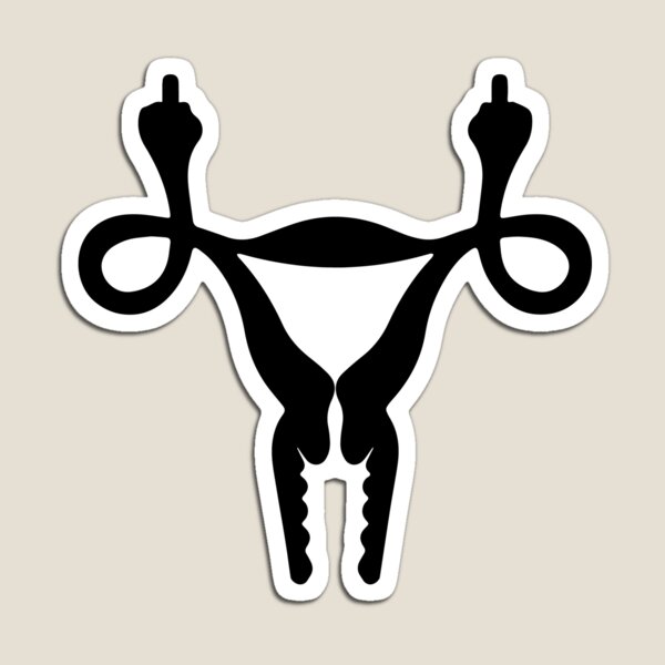 Kung Fu Uterus Magnet