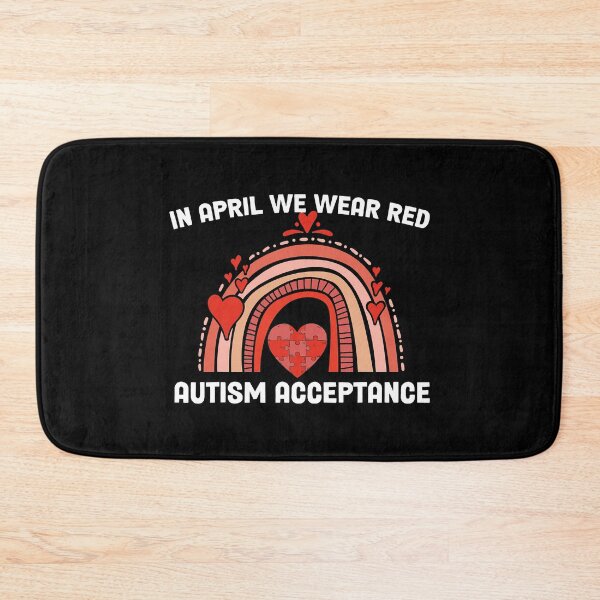 Item preview, In April We Wear Red Instead Autism People Acceptance designed and sold by HaaChris-Artis.