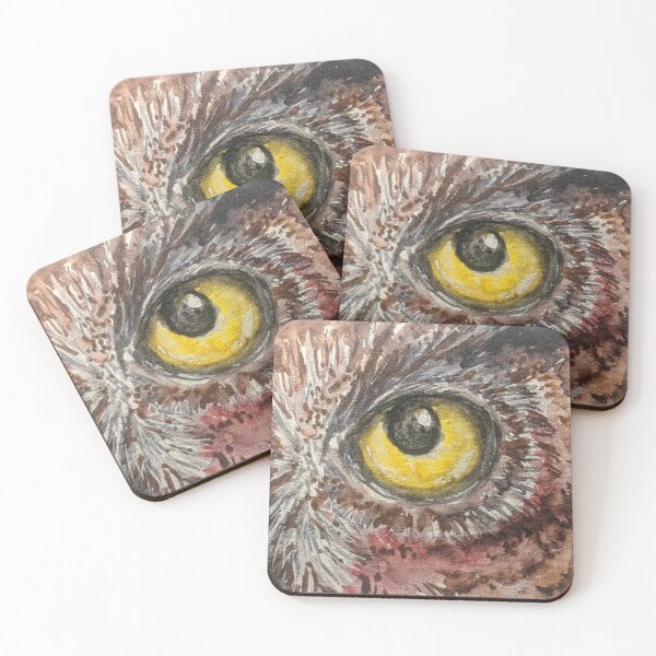 Item preview, Great Horned Owl Eye Series designed and sold by GlennArt.