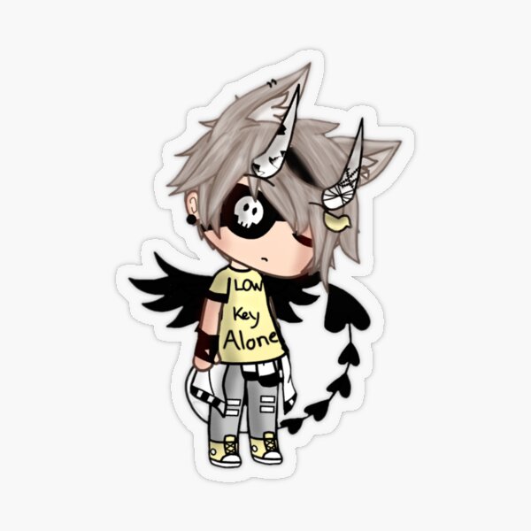 freetoedit look gachalife sticker by @ludmila_santos_03