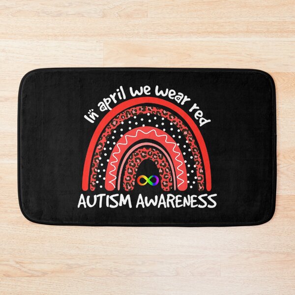 Item preview, In April We Wear Red Instead Autism People Acceptance designed and sold by HaaChris-Artis.