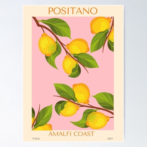 Item preview, Positano Fruit Lemon designed and sold by antoinehamm.