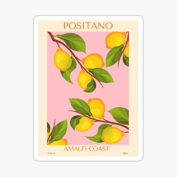 Item preview, Positano Fruit Lemon designed and sold by antoinehamm.