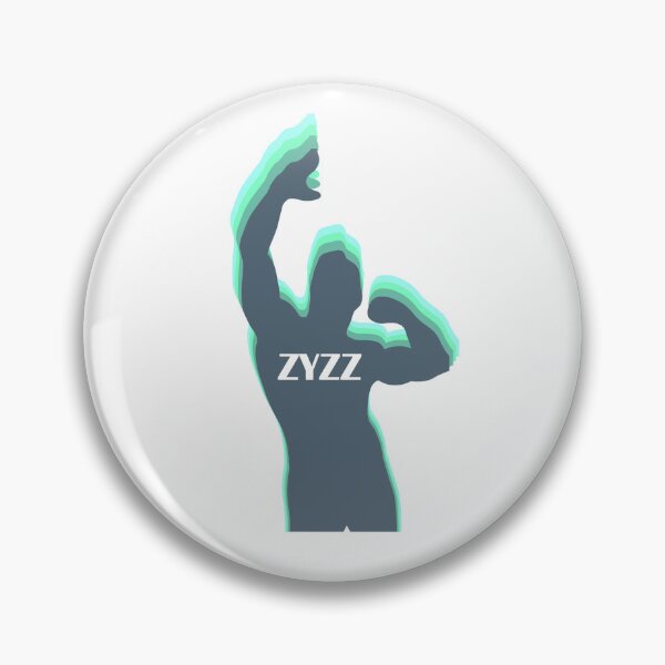 Item preview, Zyzz Pose Colorful Layered Silhouette Green designed and sold by designsbyted.