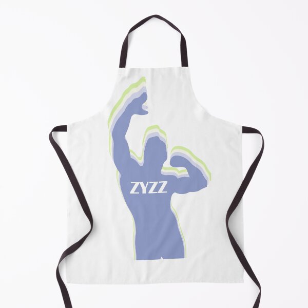 Item preview, Zyzz Pose Colorful Layered Silhouette Blue designed and sold by designsbyted.