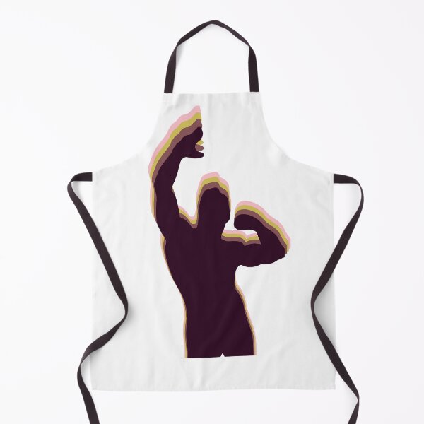 Item preview, Zyzz Pose Colorful Layered Silhouette Maroon designed and sold by designsbyted.