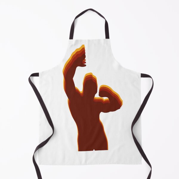 Item preview, Zyzz Pose Colorful Layered Silhouette Red designed and sold by designsbyted.