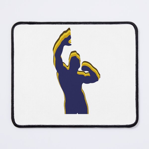 Item preview, Zyzz Pose Colorful Layered Silhouette Navy designed and sold by designsbyted.