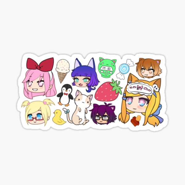 Gacha Life Meme Stickers for Sale