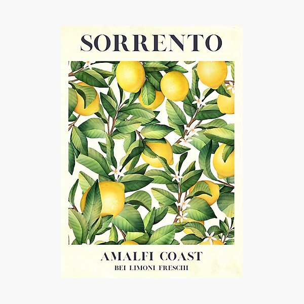 Item preview, Sorrento Lemon Amalfi designed and sold by antoinehamm.