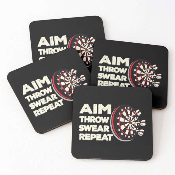 Item preview, Darts Aim Throw Swear Repeat Dartclub Gif designed and sold by ChikoYame.