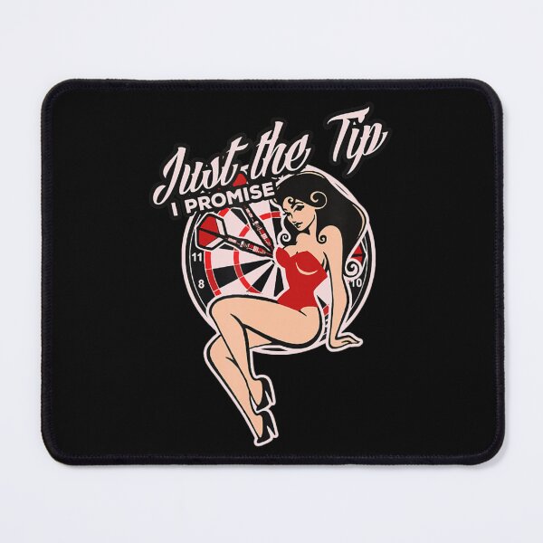 Item preview, Darts Just The Tip I Promise Sexy Pinup Girl designed and sold by ChikoYame.