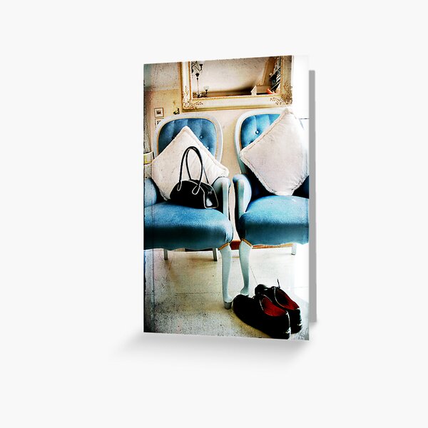 shoes and purse Greeting Card