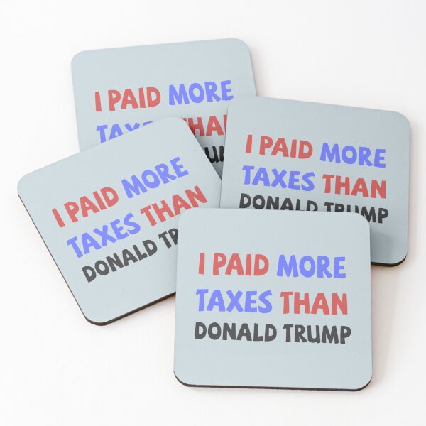 Item preview, i paid more taxes than donald trump bumper     designed and sold by LenaBill88.