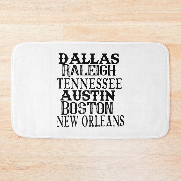Item preview, Ddid Dallas,Raleigh,Tennessee,Austin,Boston,New Orleans designed and sold by ChikoYame.