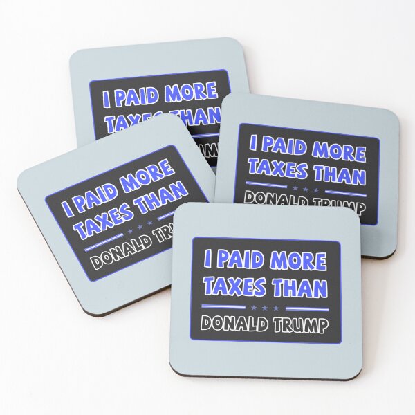 Item preview, i paid more taxes than donald trump bumper    designed and sold by LenaBill88.
