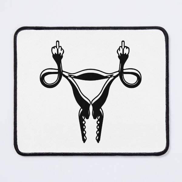 Item preview, Uterus Middle Finger, Angry Uterus, Funny gift. designed and sold by Sarocha Kaewsanod.