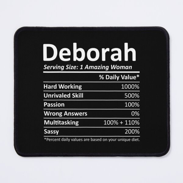 Item preview, Deborah Nutrition Personalized Name Christmas designed and sold by ChikoYame.