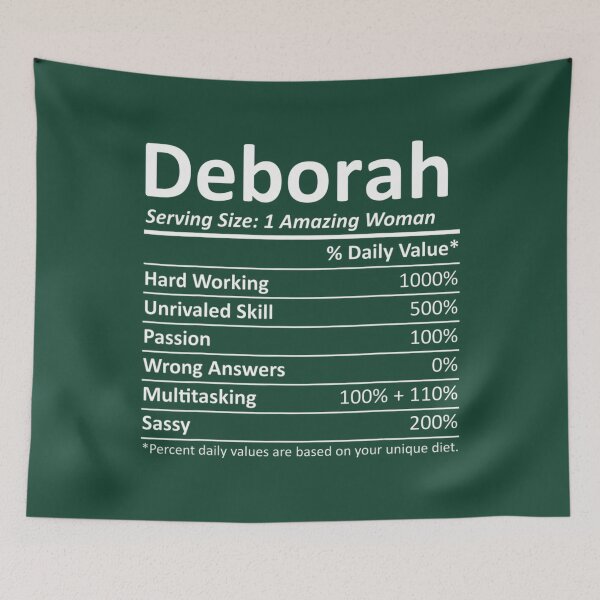 Item preview, Deborah Nutrition Personalized Name Christmas designed and sold by ChikoYame.