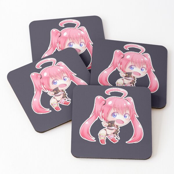 Item preview, Pretty Sadly Withdrawing Reincarnated Fantasy New Life Chibi Milim Nava Tensei Shitara Slime Datta designed and sold by Harmony218.