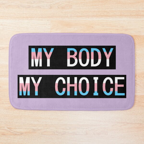 Item preview, Trans Flag My Body My Choice designed and sold by kiippers.