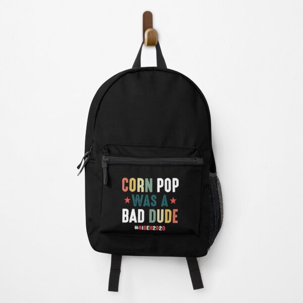 Item preview, Joe Biden Joke Campaign Corn Pop Was A Bad Dude Funny Quote designed and sold by LenaBill88.