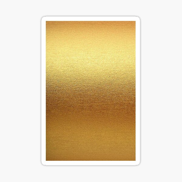 "Gold Coating" Sticker for Sale by Redbubble