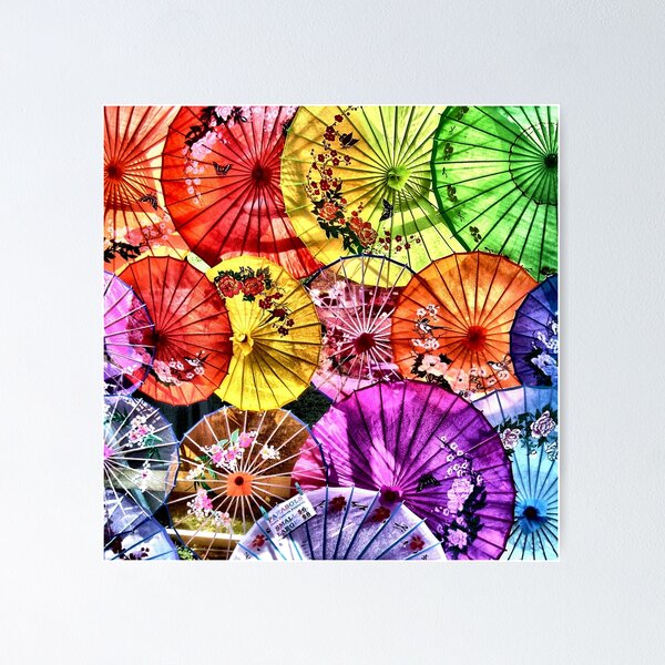 Parasols Poster