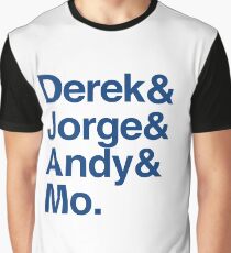 The Core Four - Yankees - Helvetica List Graphic T-Shirt