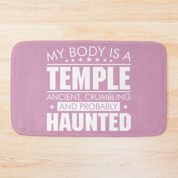 Item preview, My Body Is A Temple designed and sold by Moeez Javed.