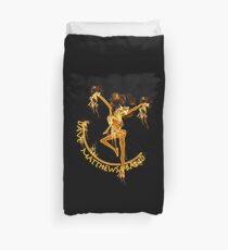 Dave Matthews Band On Fire Duvet Cover