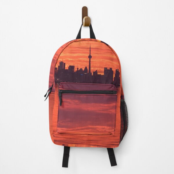 Item preview, Shadows of Clouds - Resplendent Sunup Behind Toronto Distinctive Skyline designed and sold by Georgia Mizuleva.