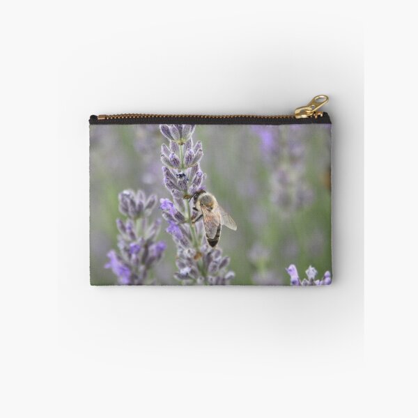 Item preview, Honeybee On Lavender Close Up Photography designed and sold by taiche.